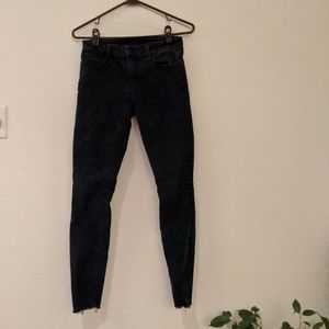 Joe's jeans - ankle skinny raw hem womens 27